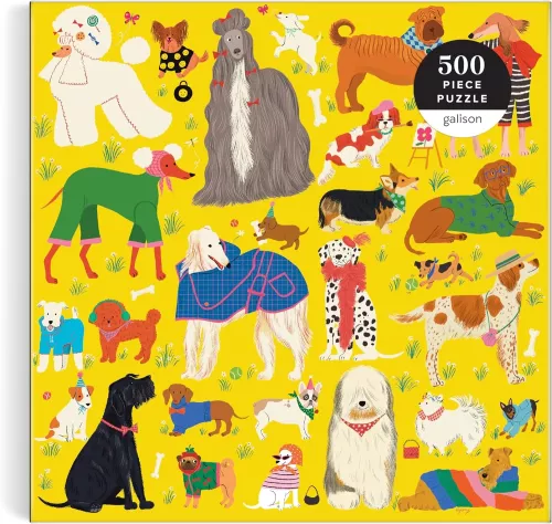 Fashionable Dogs 500 Piece Puzzle