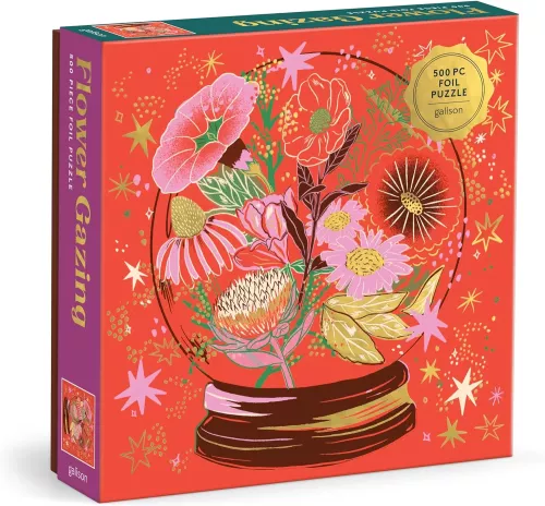 Flower Gazing 500 Piece Foil Puzzle
