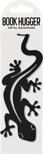 Gecko 'Hanging' Metal Bookmark