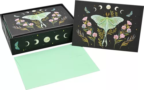 Luna Moth Note Cards
