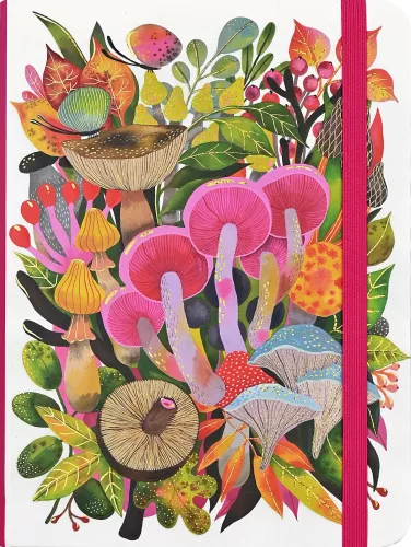 Mushroom Medley Mid Size Journal
