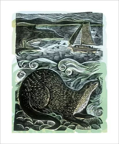 Shetland Otter and Windsong