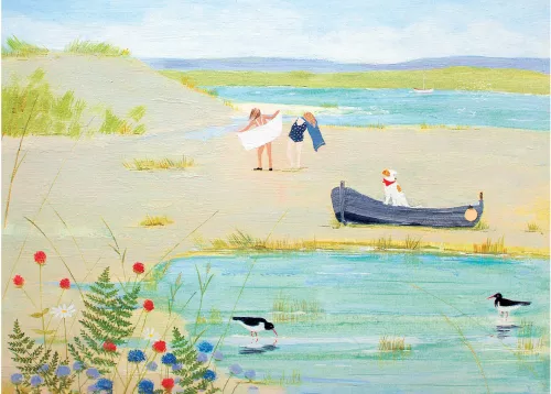 Wild Swimmers, Greeting Card