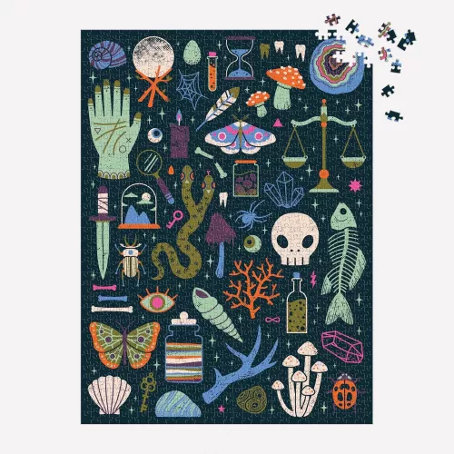 Occult & Curious, Glow in the Dark, 1000 Piece Puzzle