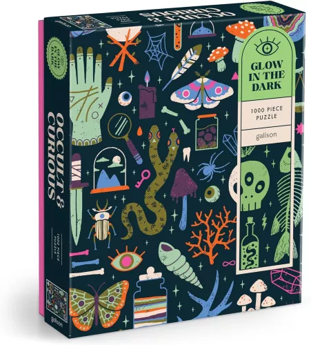Occult & Curious, Glow in the Dark, 1000 Piece Puzzle