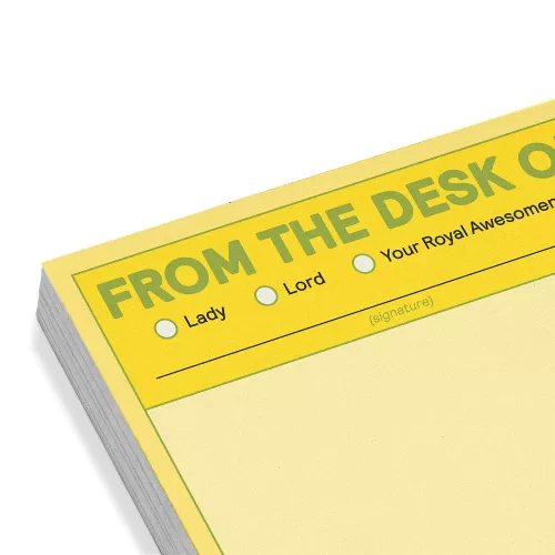 From The Desk Of Sticky Notes