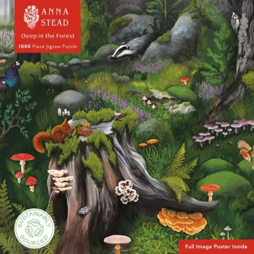 Anna Stead: Deep in the Forest, 1000 Piece Puzzle