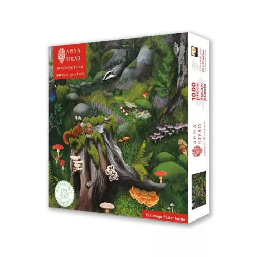 Anna Stead: Deep in the Forest, 1000 Piece Puzzle