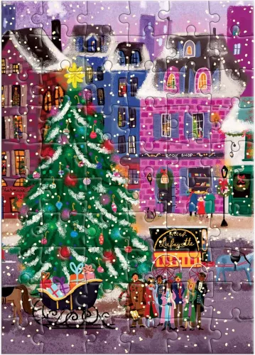 Joy Laforme Christmas Greeting Card Puzzle