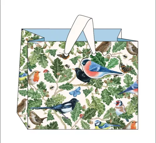 Major Oak Birds, Med Landscape Gift Bag