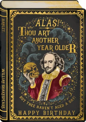 Shakespeare, Greeting Card