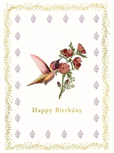 Hummingbird, Greeting Card