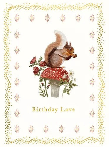 Squirrel, Greeting Card
