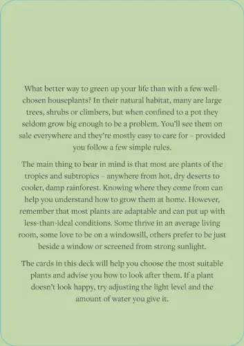 Pocket Plantcare, A handy Guide to Raising 50 of your Best-Loved Indoor plants