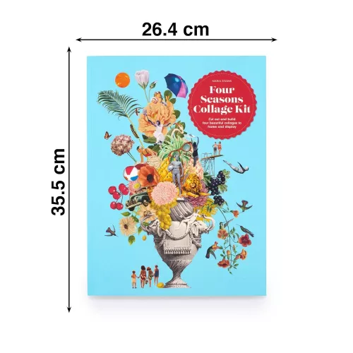 Four Seasons Collage Kit, Cut Out and build Four Beatiful Collages to frame and Display
