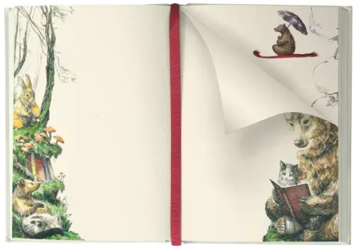 Flying Bear Illustrated Journal