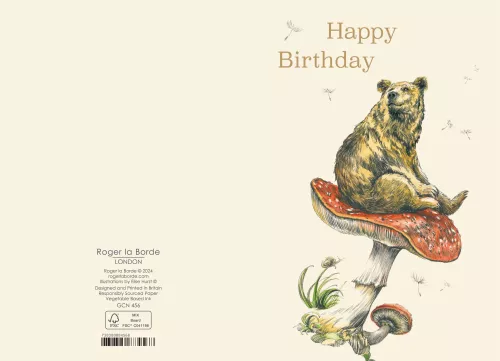Flying Bear Petite Card