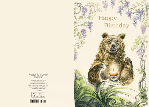 Flying Bear Petite Card