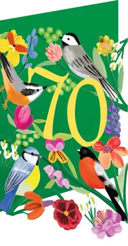 Birdhaven Lasercut Card single