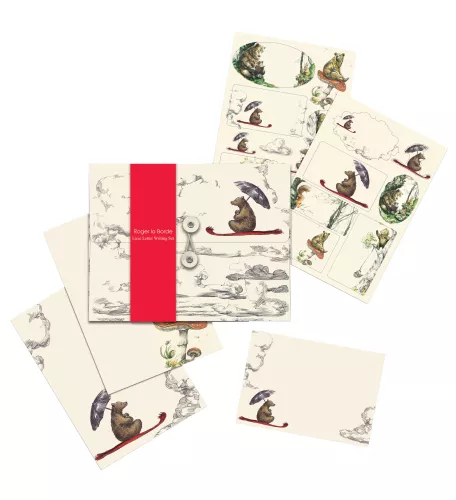 Flying Bear Writing Paper Set