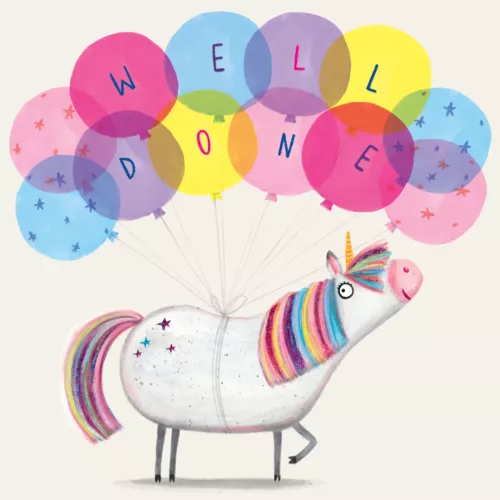Well Done Unicorn, Greeting Cards