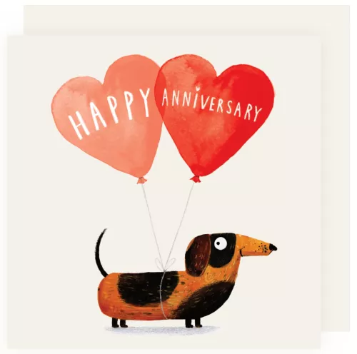 Anniversary Puppy, Greeting Cards