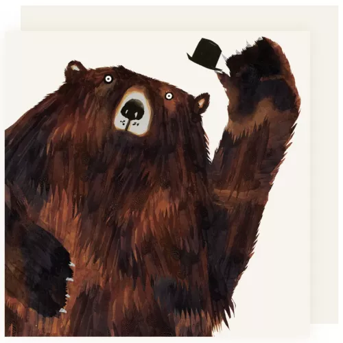 Bear Hat, Greeting Cards
