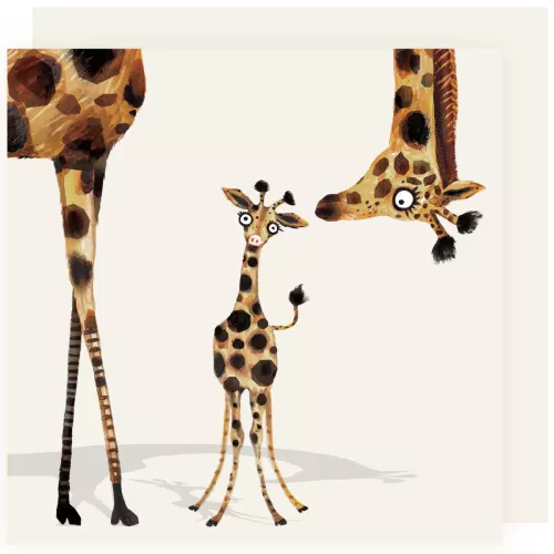Baby Giraffe, Greeting Cards