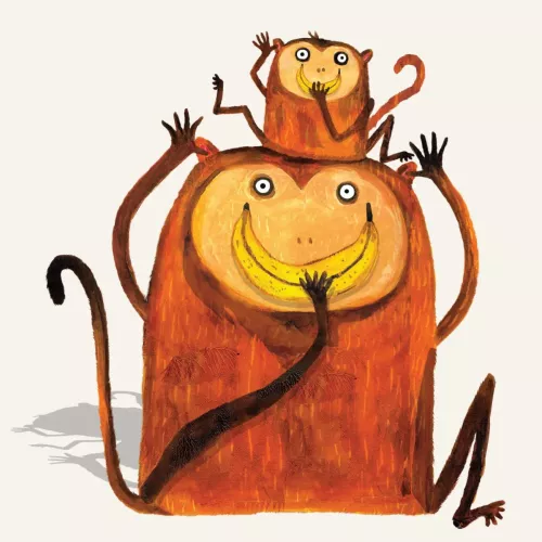 Monkeying Around, Greeting Cards