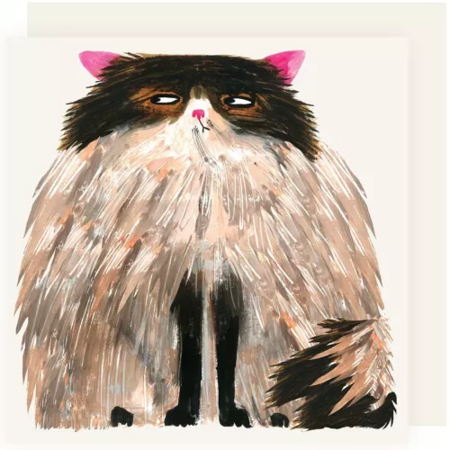 Powder Puff Cat, Greeting Cards