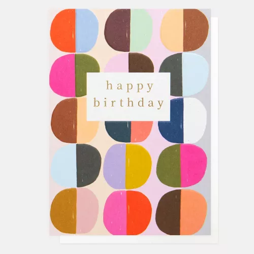 Multi Circles Happy Birthday