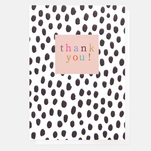 Mono Dots Thank You