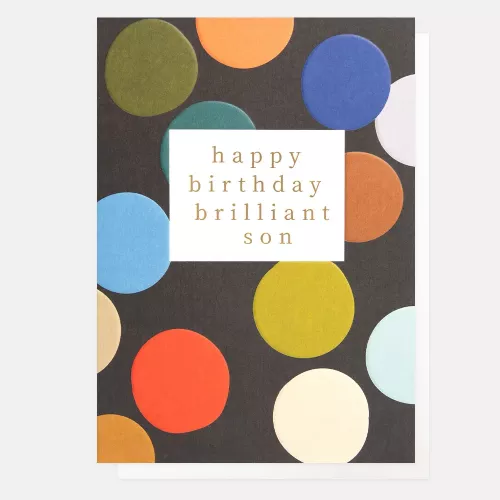 Happy Birthday Brilliant Son Big Spot