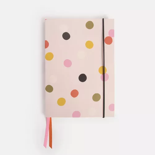Pink Spotty A5 Notebook