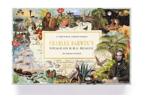 Charles Darwin's Voyage, 1000 Piece Puzzle