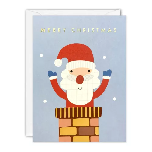 Santa, Mini Christmas Card
