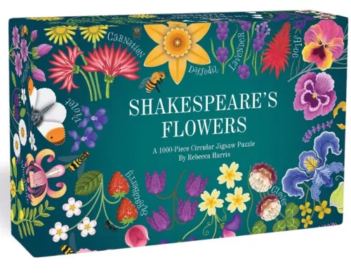 Shakespeare’s Flowers, 1000 Piece Puzzle