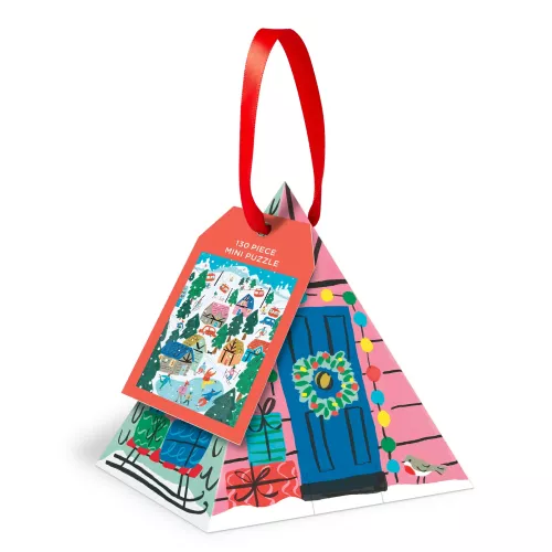 Alpine Cottage Puzzle Ornament (Jigsaw Products)