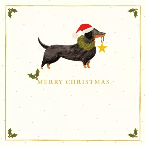 Santa Paws Dog, Card Wallet