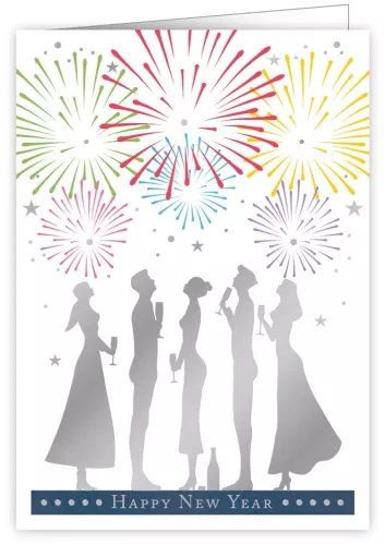 Happy New Year, Greeting Card