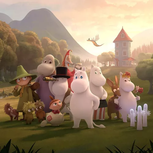 Moomin Family, Greeting Card
