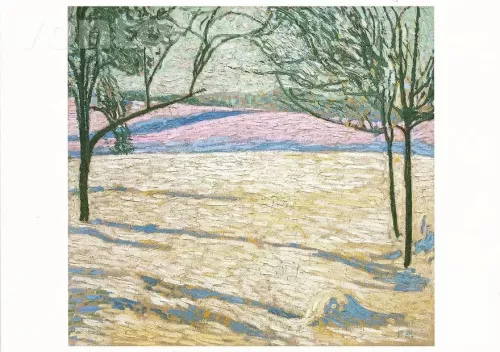 Winter Landscape, Postcard