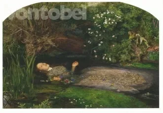 Ophelia, Postcard