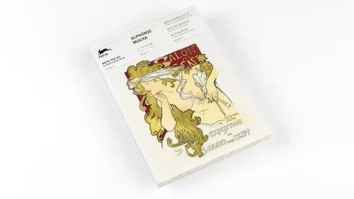 Alphonse Mucha, A5 Writing Paper&Notepad