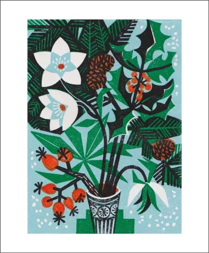 Christmas Foliage, Greeting Card