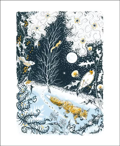 Winter Wildlife, Greeting Card