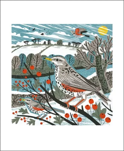 Redwing Haws, Greeting Card
