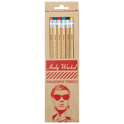 Andy Warhol Philosophy Pencils
