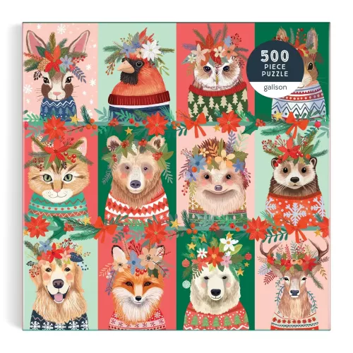 Furry And Bright 500 Piece Puzzle