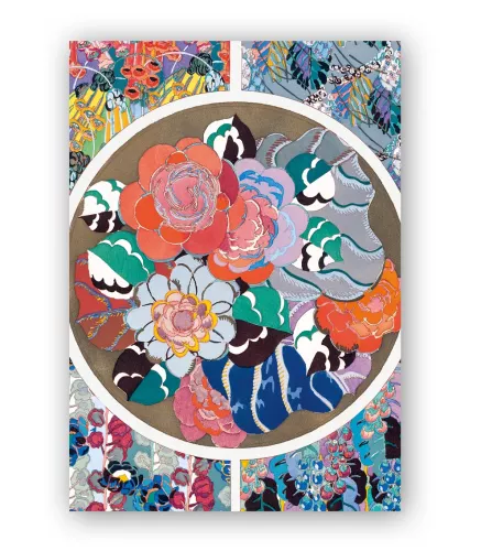 Flower Art Deco Pattern, Greeting Card